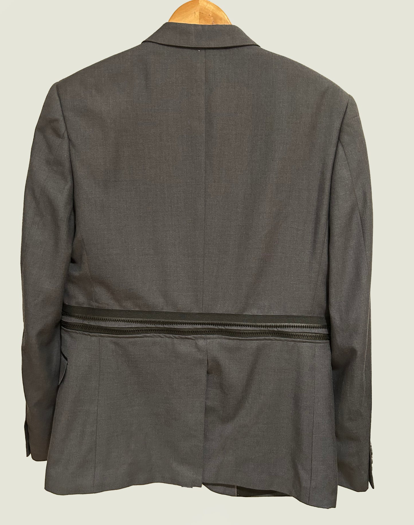 Charcoal Zip Jacket