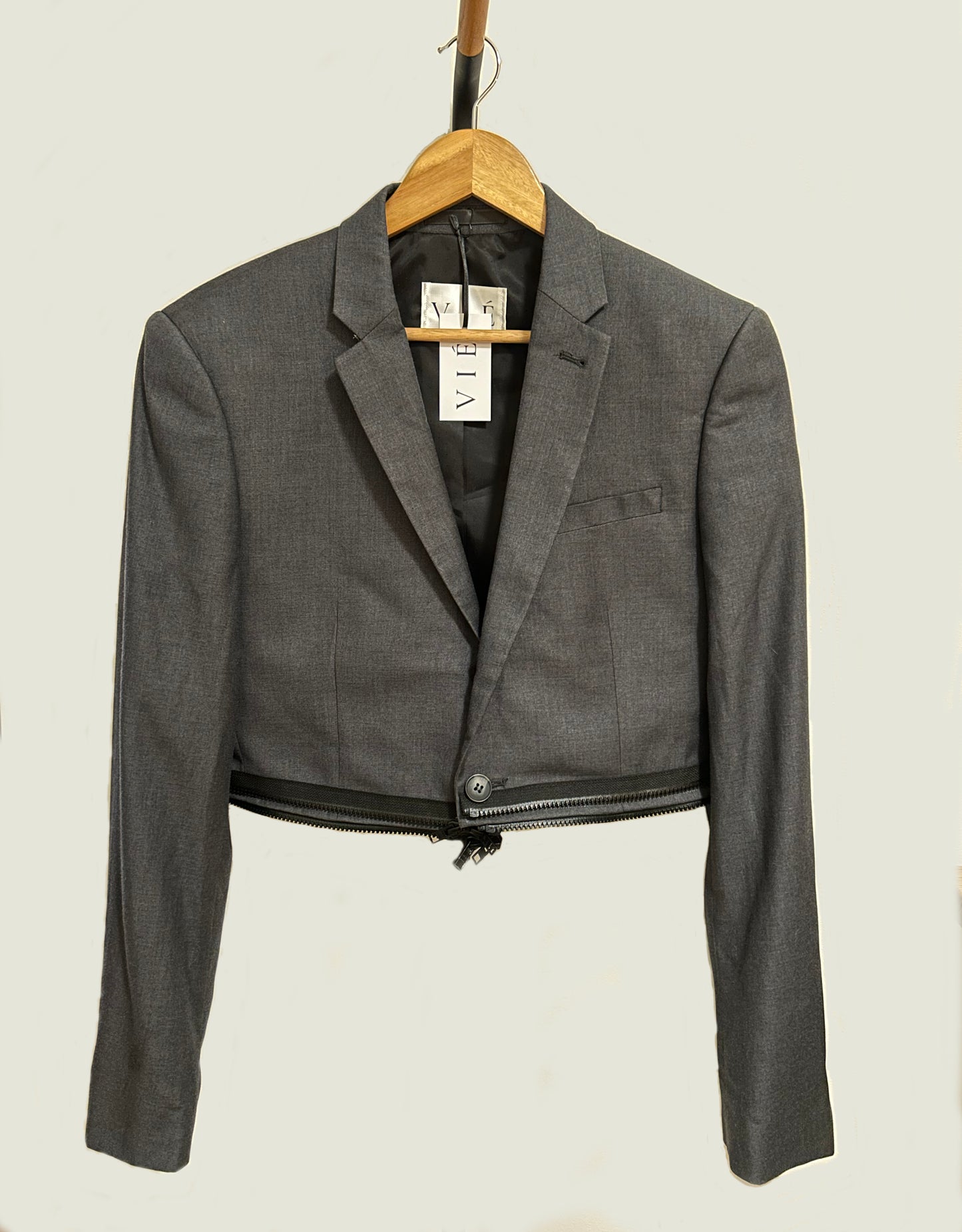 Charcoal Zip Jacket