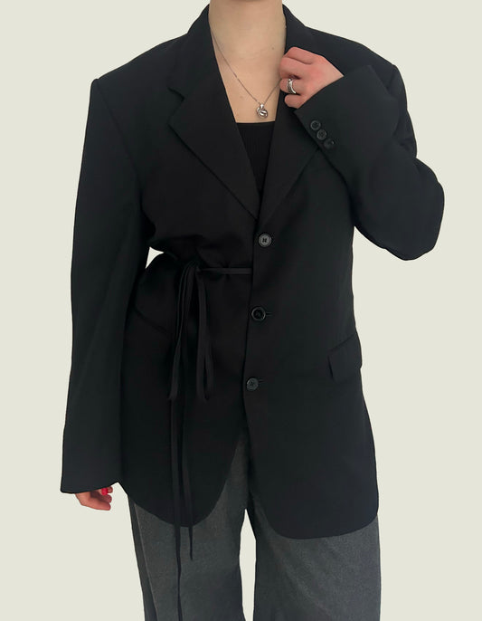 Black Wrap Jacket
